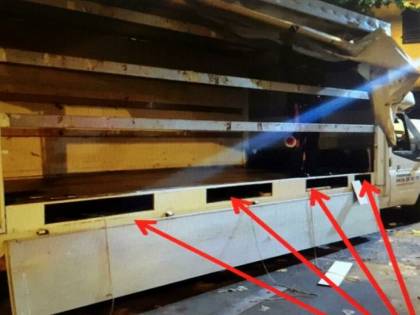 Finti traslocatori trasportavano droga: sequestrati 80 kg di marijuana