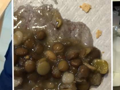 "Sporcizia e vermi nel pranzo". Orrore alla mensa degli agenti