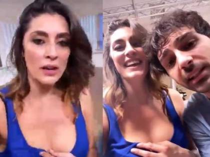 Incidente sexy in sala prove per Elisa Isoardi: "Salvatemi"