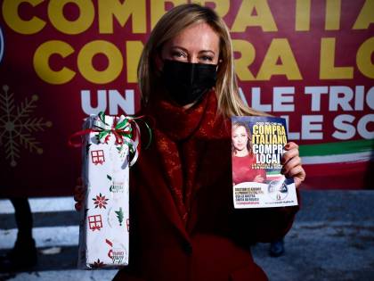 L'iniziativa di FdI, Meloni: "Comprare italiano per difendere posti di lavoro"