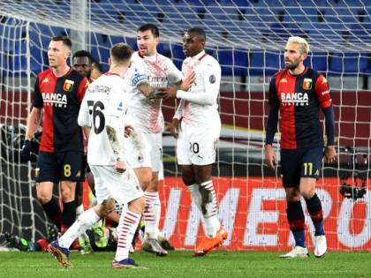 Milan fermato dal Genoa. Resta in vetta ma l'Inter è a -1
