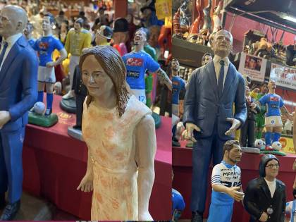 L’omaggio al direttore Sallusti nel presepe di San Gregorio Armeno