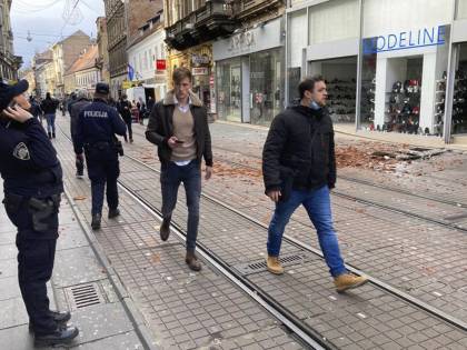 Forte sisma in Croazia, edifici distrutti. Morta una bimba