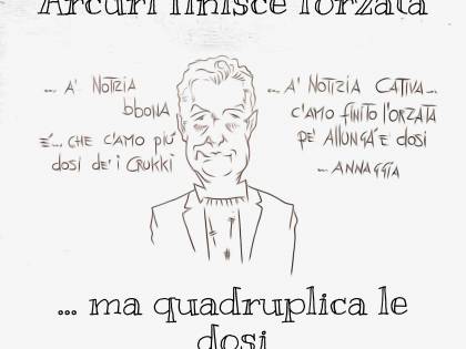 La vignetta del giorno: Arcuri ci fa superare la Germania come numero di dosi