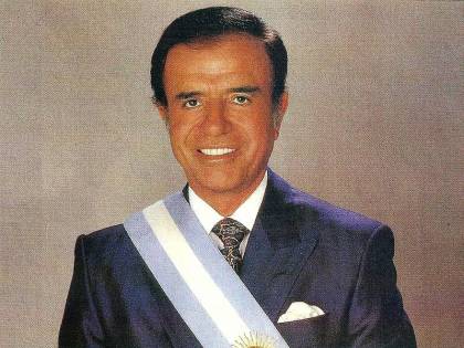 Morto l'ex presidente dell'Argentina Carlos Menem