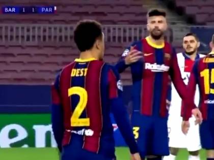 ''Dannazione hai rotto...Smettila di urlare''. Super lite Piqué-Griezmann