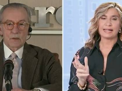 "Per te si divertono?", "Ma piantala, hai rotto...". Ed è "rissa" in tv tra Merlino e Feltri