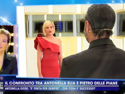 Antonella Elia: "Pietro è il mio amante". Ma il web li sbugiarda