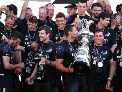 America's Cup: le immagini del trionfo di Team New Zealand