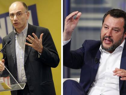 "È stato pessimo", "Stai sereno": scontro a distanza fra Letta e Salvini