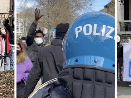 Presidio anti degrado della Lega: il blitz violento dei centri sociali