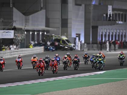 Ripartenza nel nome di Gresini. E Bagnaia studia da grande