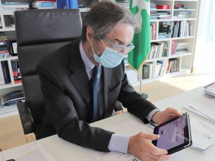 Fontana: "Nelle scuole da maggio test salivari"
