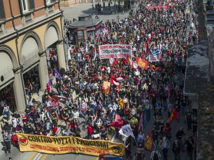 La Liberazione e quella piazza zona franca anti Covid
