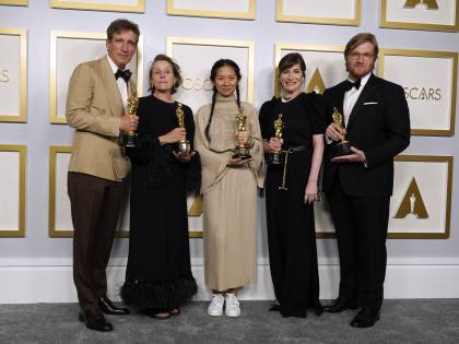 Le sale si rilanciano con la nomade da Oscar