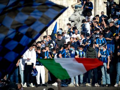 Inter, i festeggiamenti in Piazza Duomo