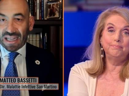 "Vergogna, ignorante": rissa in tv con Bassetti