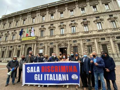 "Sala discrimina gli italiani". La Lega inchioda il Comune "Sala discrimina gli italiani". La Lega inchioda il Comune