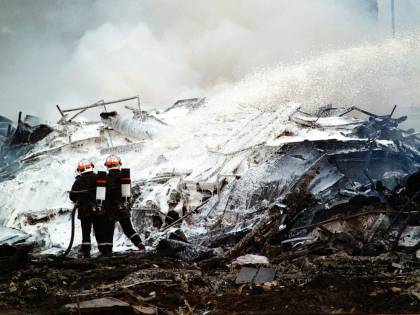 Le fiamme, poi lo schianto: il pezzo di metallo buttò a terra il Concorde