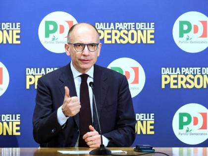 Il segretario dem lancia la patrimoniale. No dal centrodestra. Il premier la stoppa.