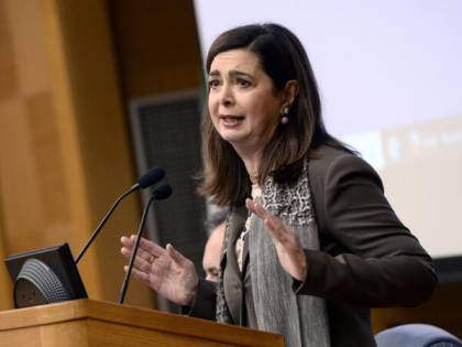 La Boldrini "arruola" AstroSamantha contro Pillon