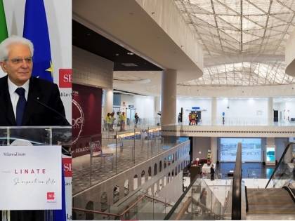 Mattarella: "Linate è la prova che il Paese non è stato inerte"