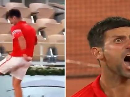 Il gesto vergognoso di Djokovic: lo sputo che umilia Berrettini