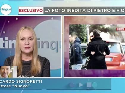 Gf Vip, la foto di Delle Piane e Fiore Argento "a distanza di bacio"