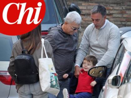 Nichi Vendola insieme al figlio a pochi giorni dall'infarto