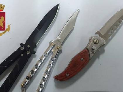 In giro col coltello, nei guai tre minorenni