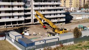 Scampia, al via l'abbattimento della vela verde