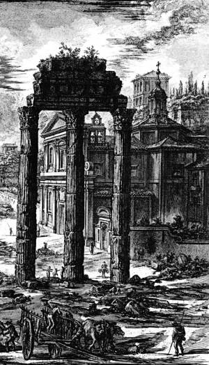 Piranesi, il monumentale epitaffio sulla grandezza defunta di Roma
