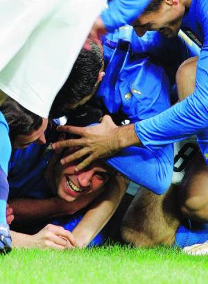 L’azzurro Pazzini primo eroe del nuovo Wembley
