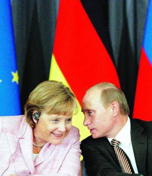 Diritti umani,  lite in pubblico tra zar Vladimir e la Merkel