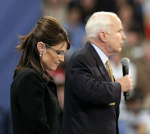 Tra McCain e la Palin la luna di miele è già un ricordo