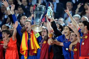 Champions, Roma 
incorona il Barcellona: 
2 a 0 sul Manchester