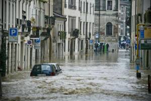 Il "diluvio universale"  su Vicenza: la città sotto un metro d’acqua