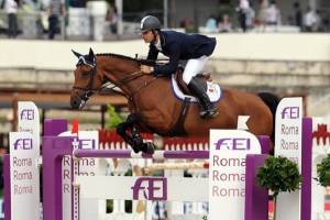 Piazza di Siena, cavalli e cavalieri alla sfida Snai Show Jumping