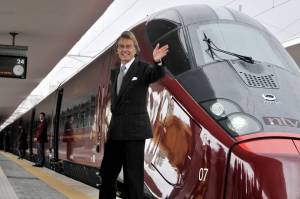 Montezemolo ad alta velocità Lancia Italo e pensa ai locali