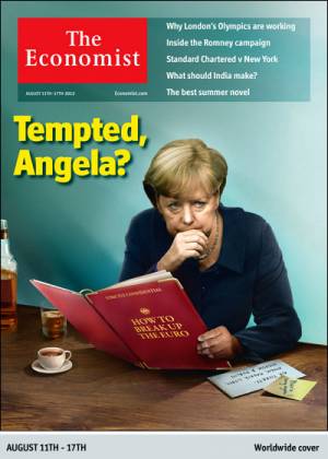 La cancelliera Merkel e l'Economist