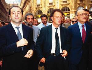 Di Pietro, Colombo e Borrelli