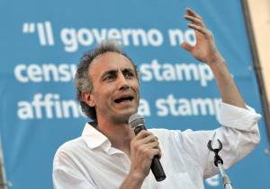 Il giornalista Marco Travaglio