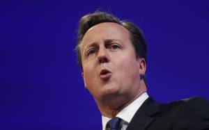 Il primo ministro David Cameron