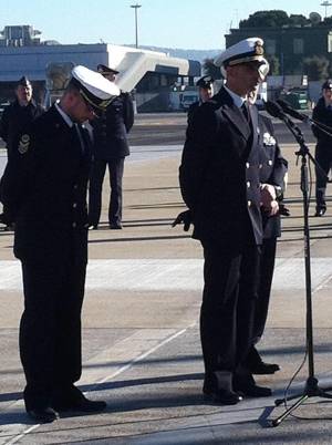 I marò atterrano a Fiumicino