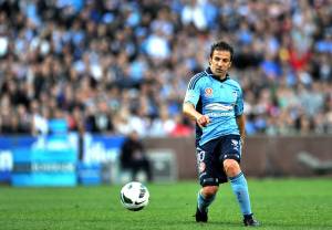 Alex Del Piero in campo col Sydney