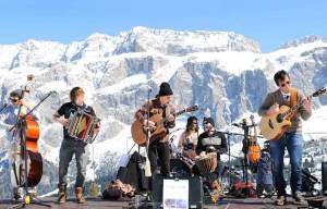 A tempo di rock sulle piste da sci della Val Gardena