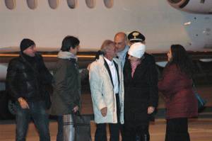Arrivato all'aeroporto di Ciampino Mario Belluomo, l'ingegnere catanese rapito in Siria