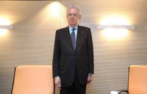 Il presidente del Consiglio Mario Monti 