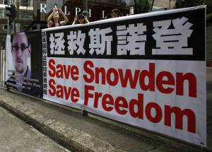 La Cina: Snowden non è una nostra spia