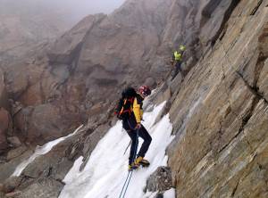 Ricerche di un escursionista sul Monte Rosa